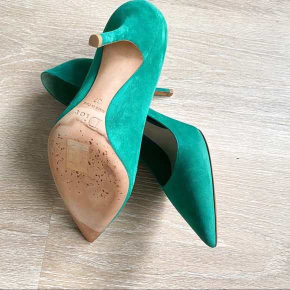 ! SOLD ! DIOR CHERIE POINTY PUMP HEELS EU 37/ US 6.5 - Picture 10 of 10